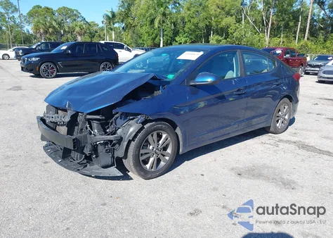 2018 Hyundai Elantra Sel из США, поврежденный, VIN 5NPD84LF6JH378278